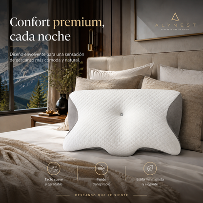 Almohada cervical ergonómica