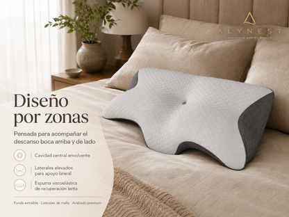 Almohada cervical ergonómica