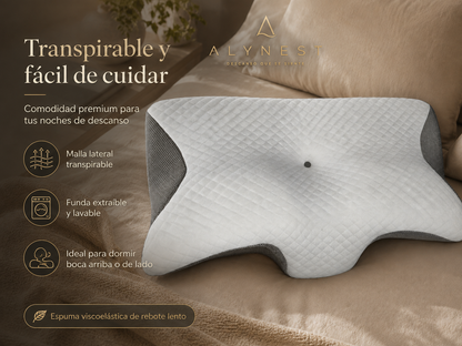 Almohada cervical ergonómica
