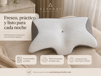 Almohada cervical ergonómica
